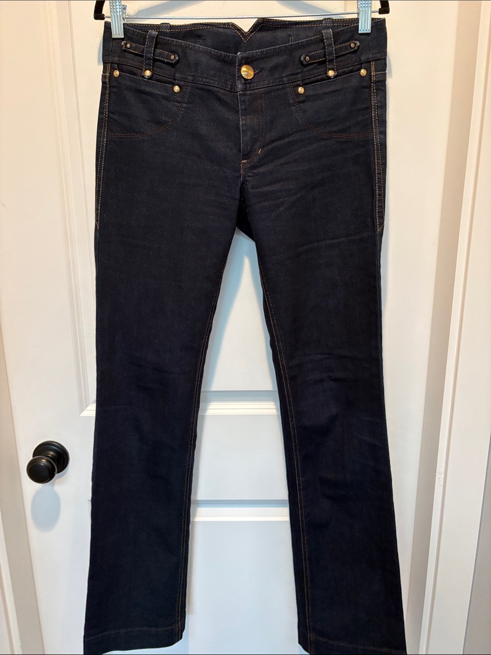 A/X Armani Exchange Dark Indigo Boot Cut Jeans